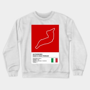 Autodromo Enzo e Dino Ferrari [info] Crewneck Sweatshirt